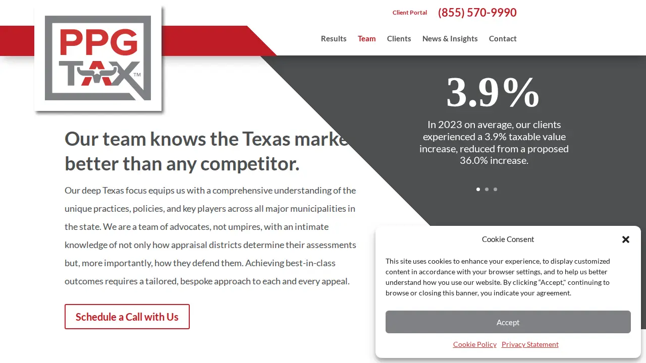 PPG Tax page
