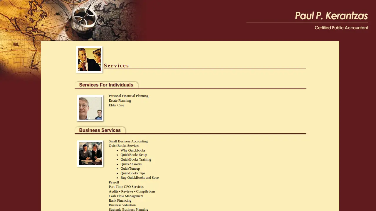 Paul P. Kerantzas page