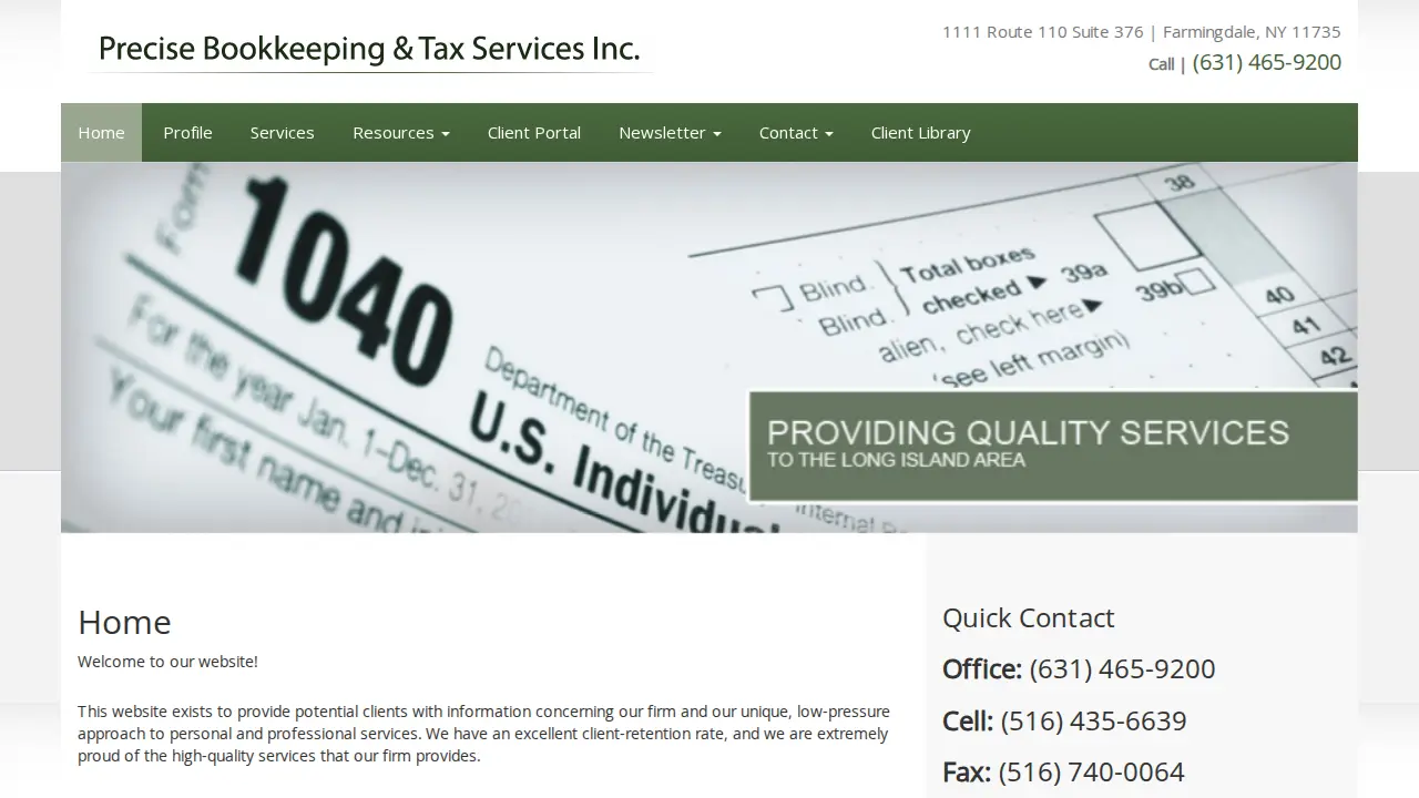 Precise Bookkeeping & Tax Services