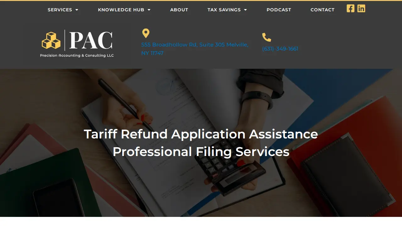 Precision Accounting & Consulting LLC page