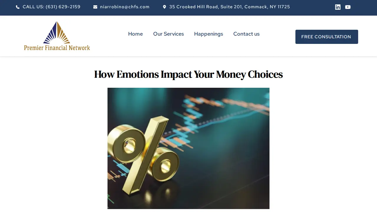 Premier Financial Network page