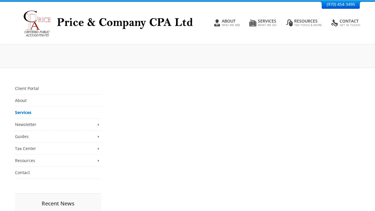 Rob Price CPA & Company, PC page