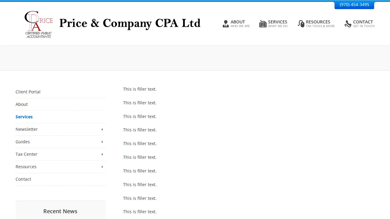 Rob Price CPA & Company, PC page