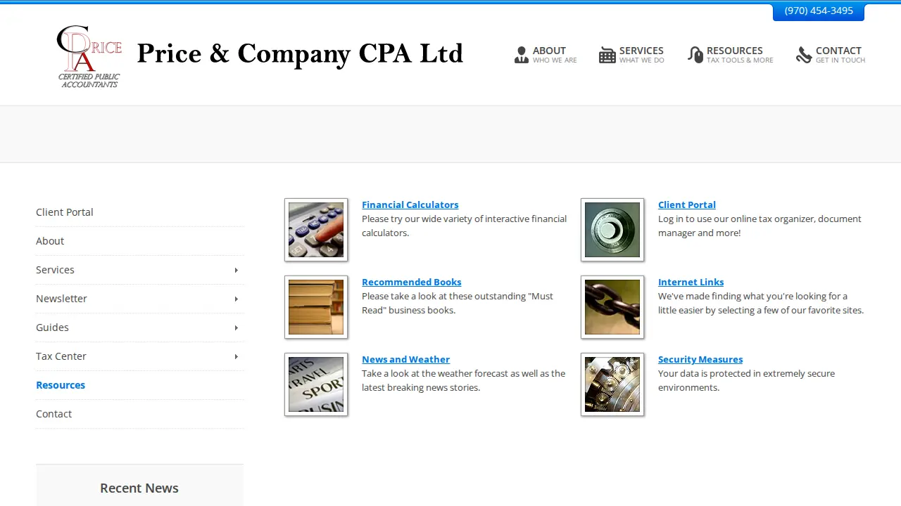 Rob Price CPA & Company, PC page