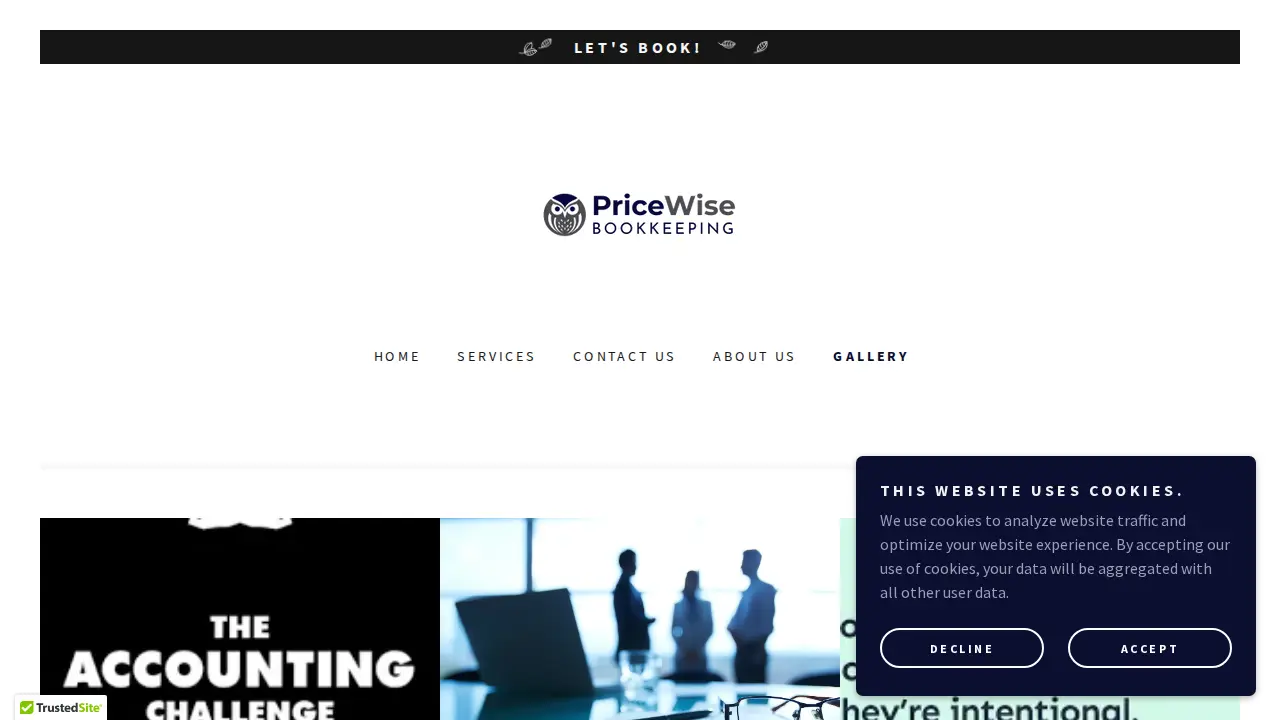 PriceWise Bookkeeping, LLC page