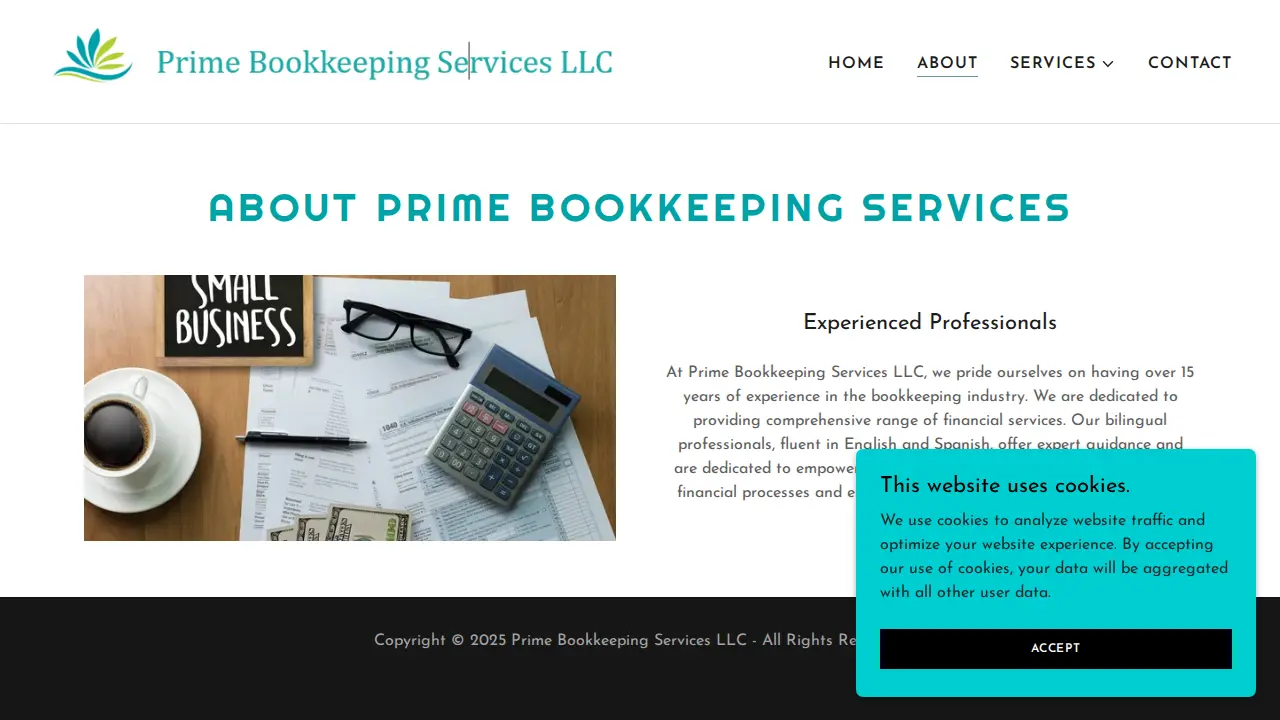 Prime Bookkeeping Services, LLC page
