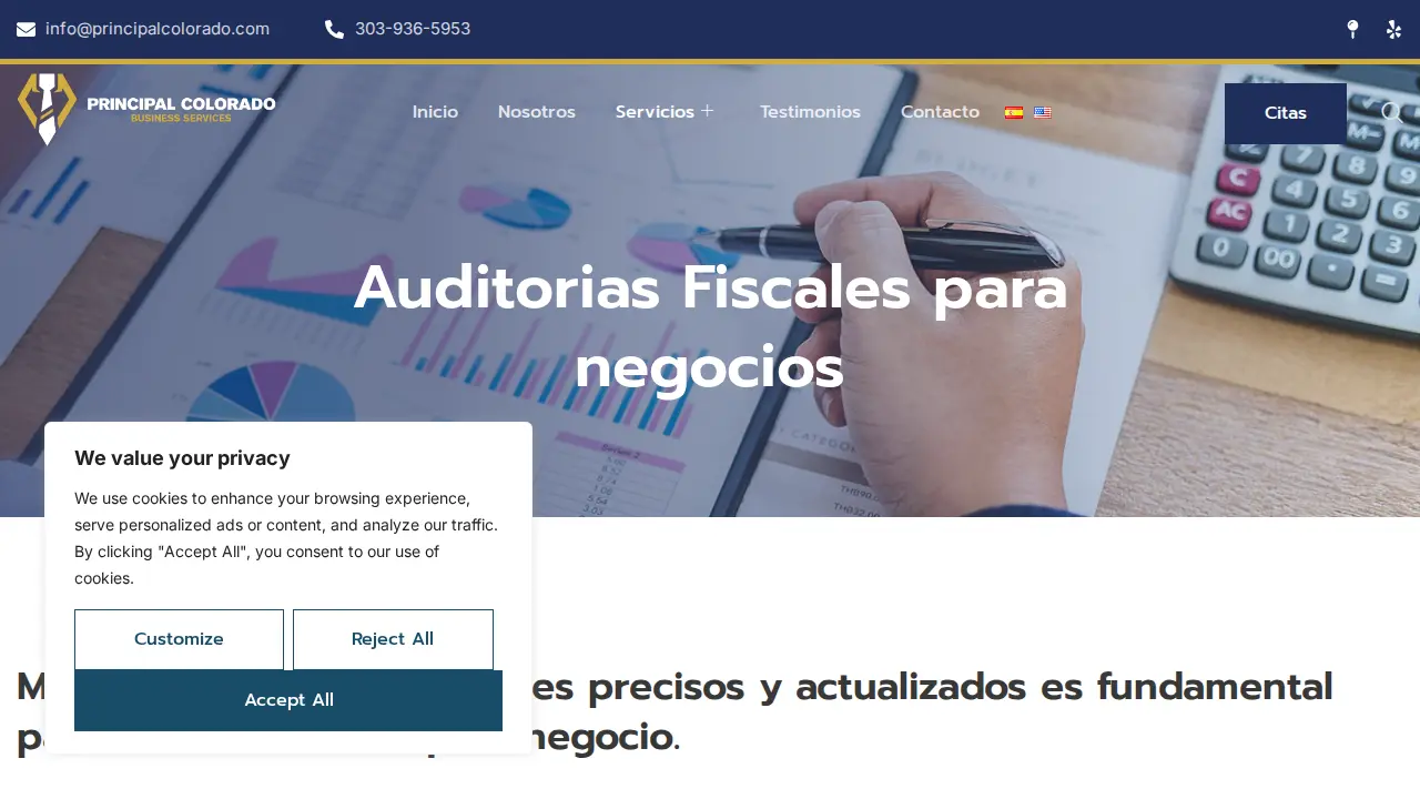 Principal Colorado page