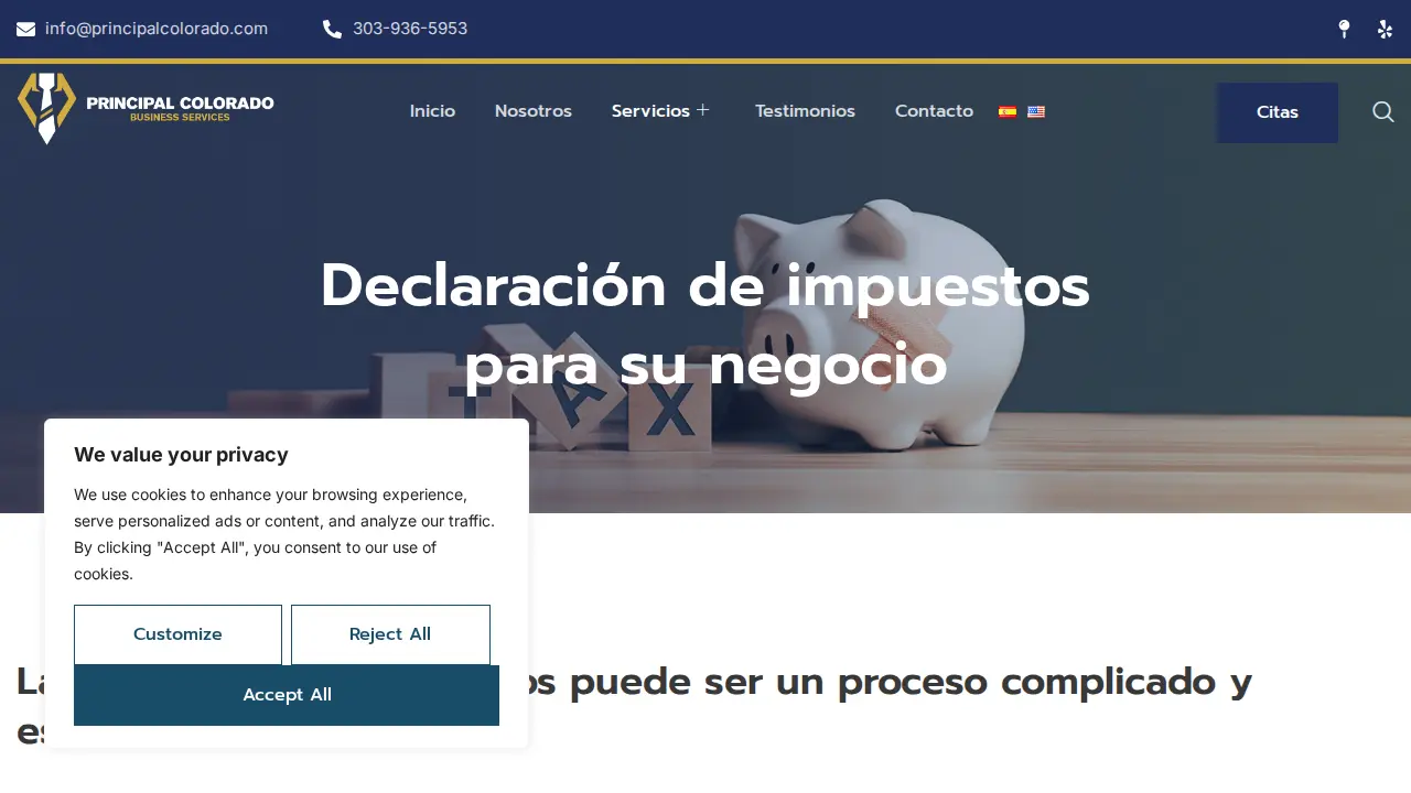 Principal Colorado page