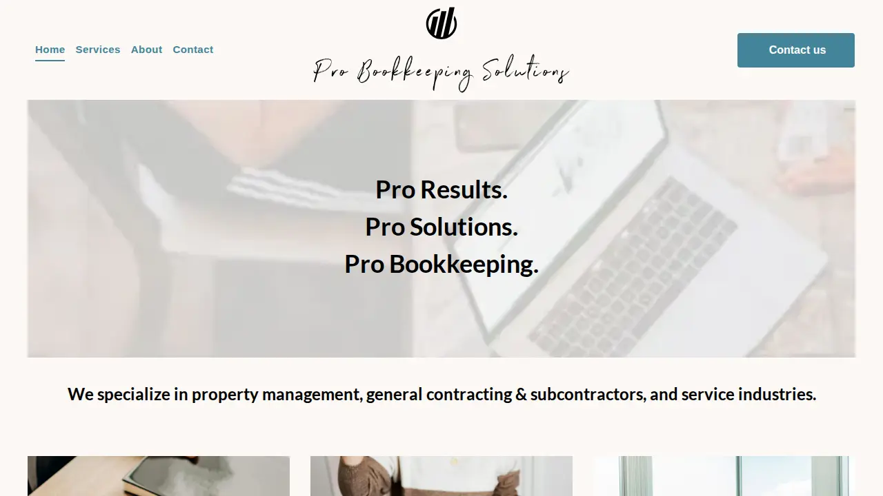 Pro Bookkeeping Solutions, LLC.