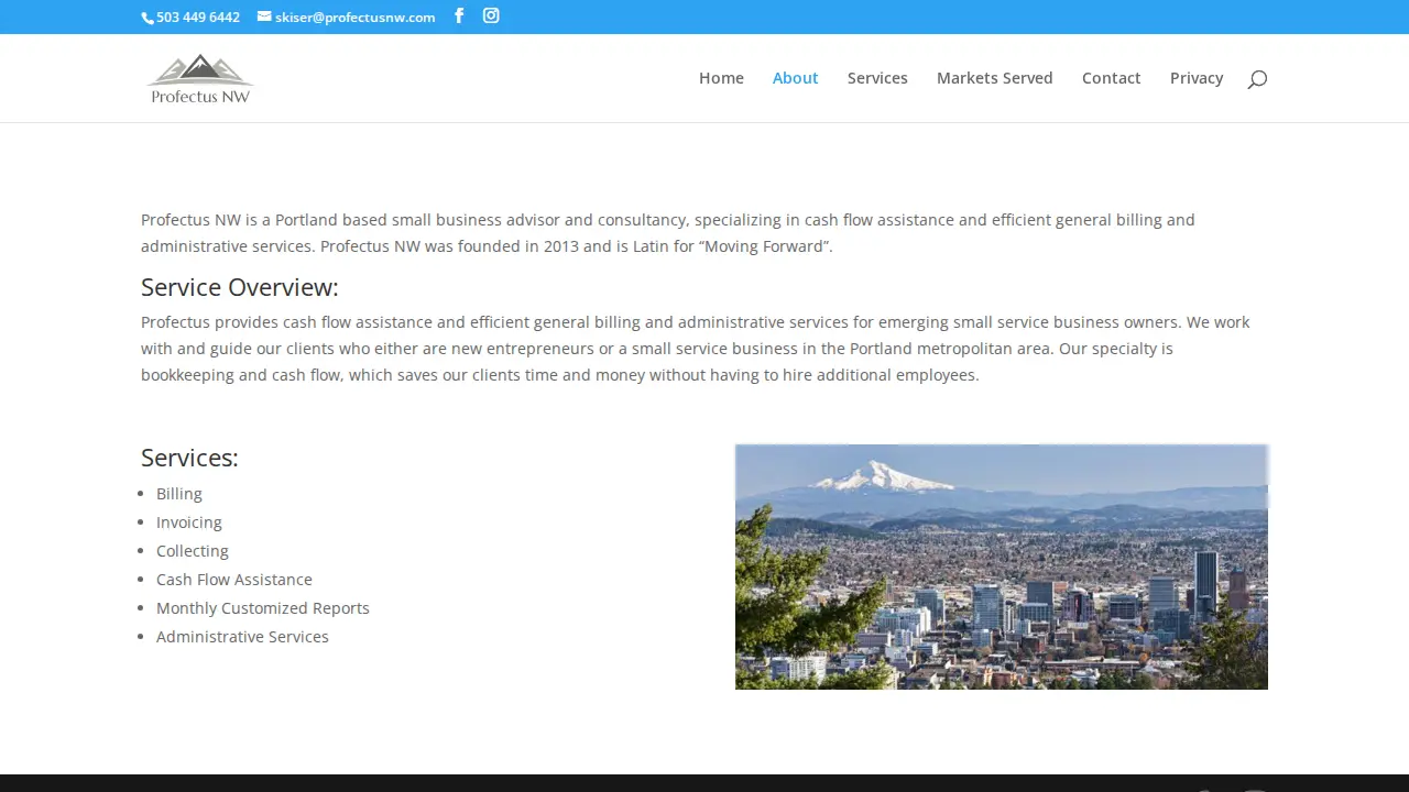 Profectus NW page