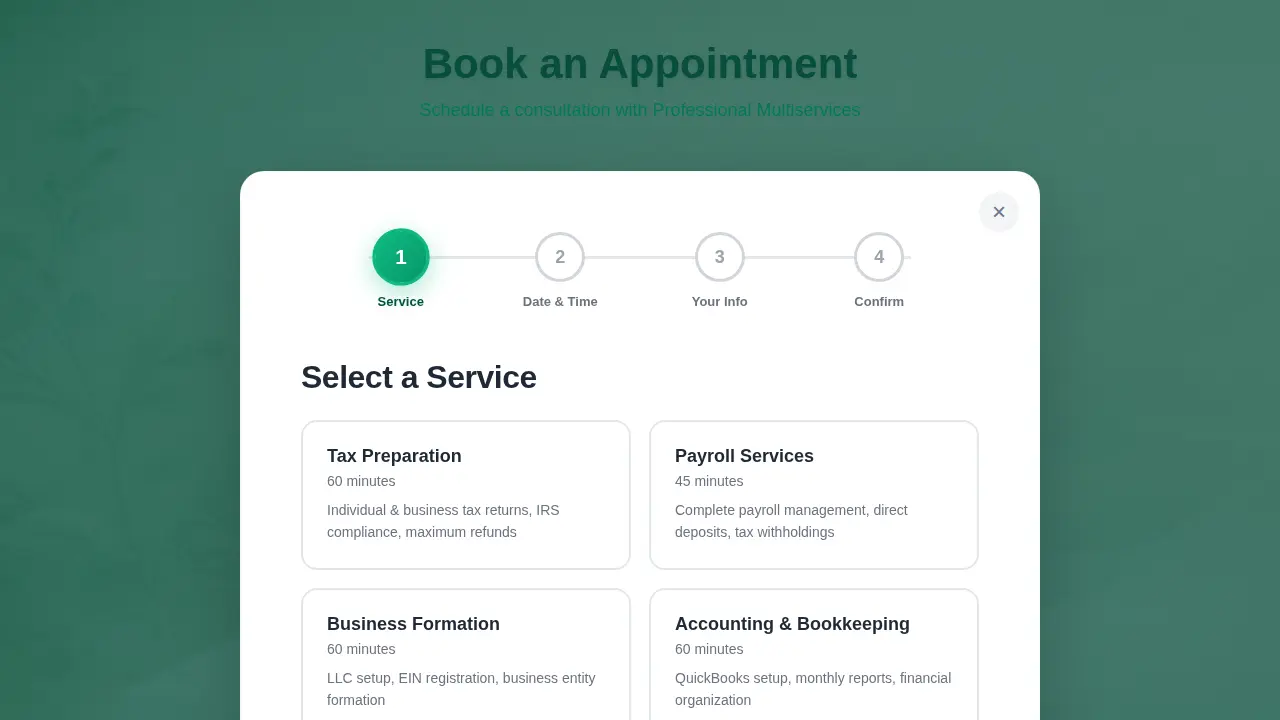 PROFESSIONAL MULTISERVICES, INC page