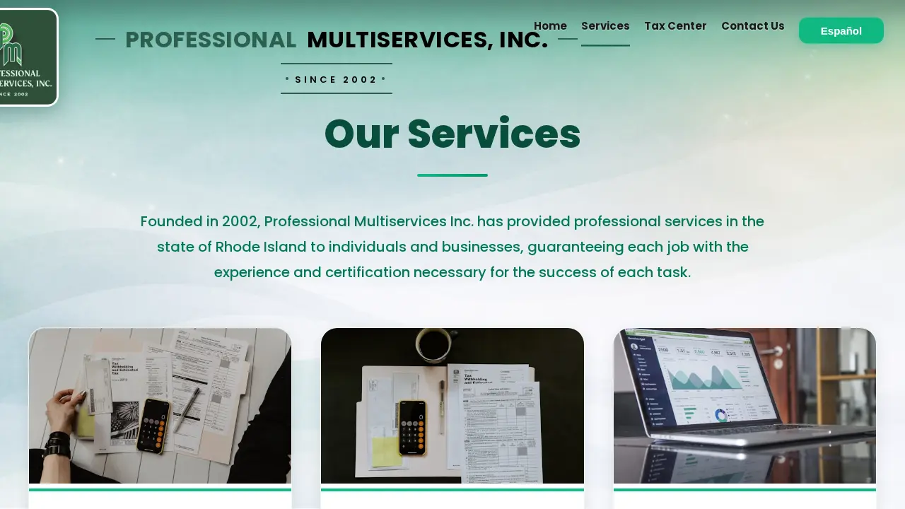 PROFESSIONAL MULTISERVICES, INC page