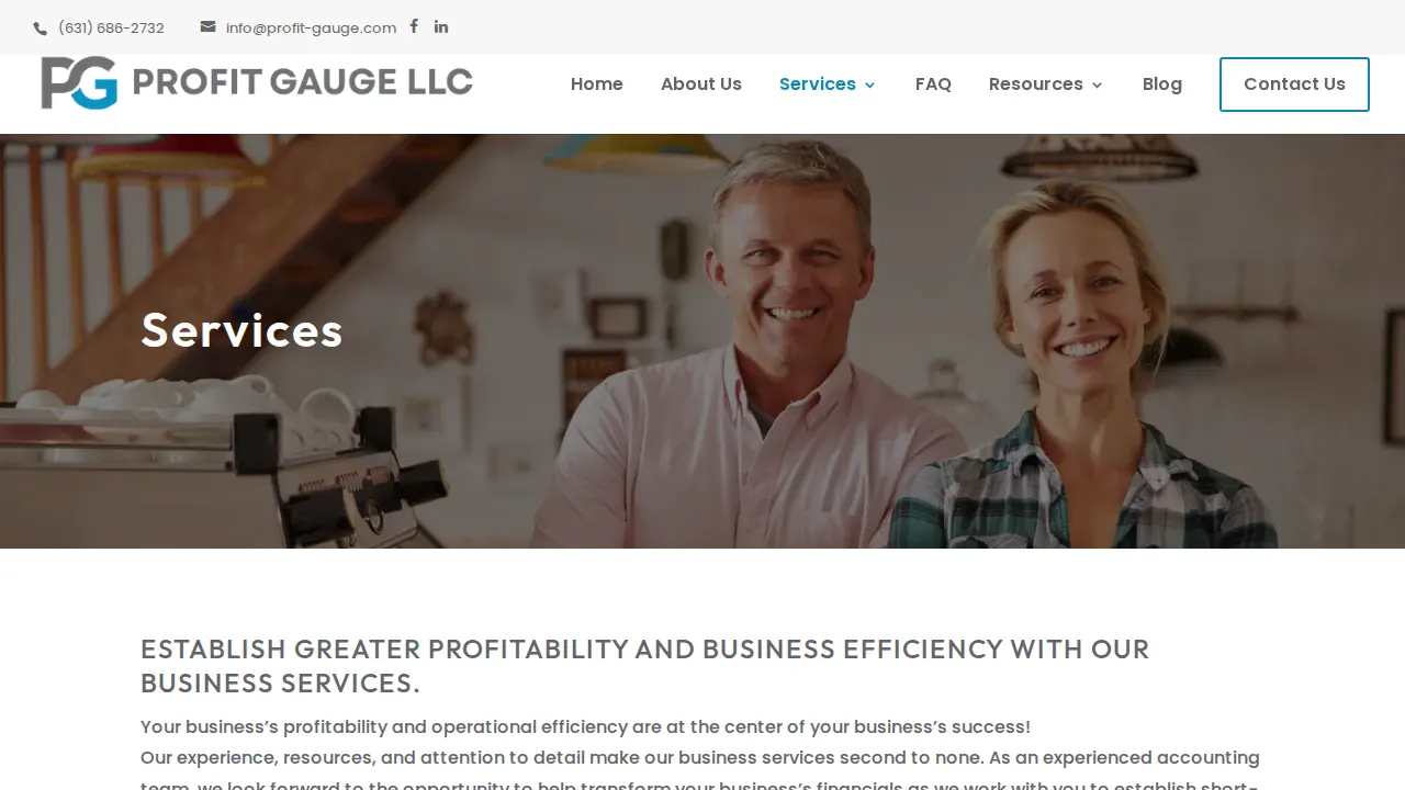 Profit Gauge LLC page