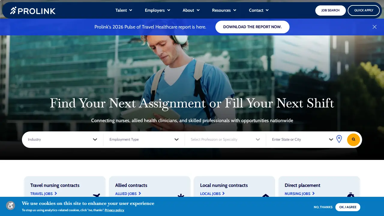 Prolink page