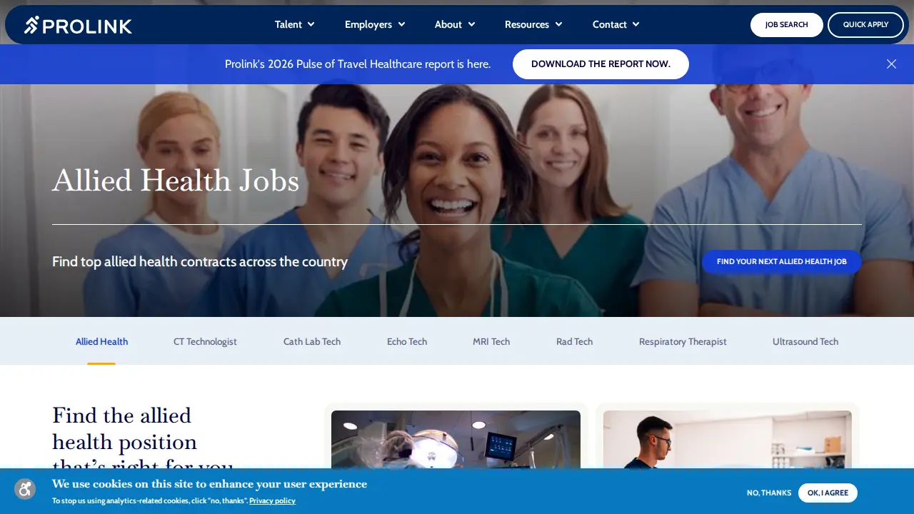 Prolink page