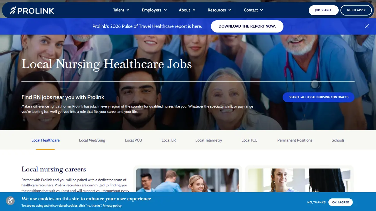 Prolink page