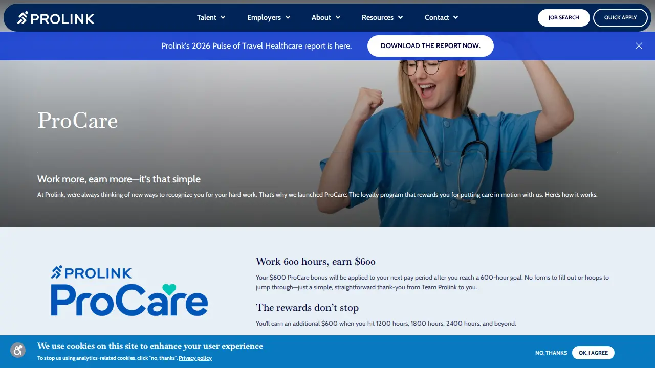 Prolink page