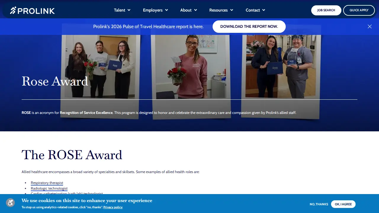 Prolink page