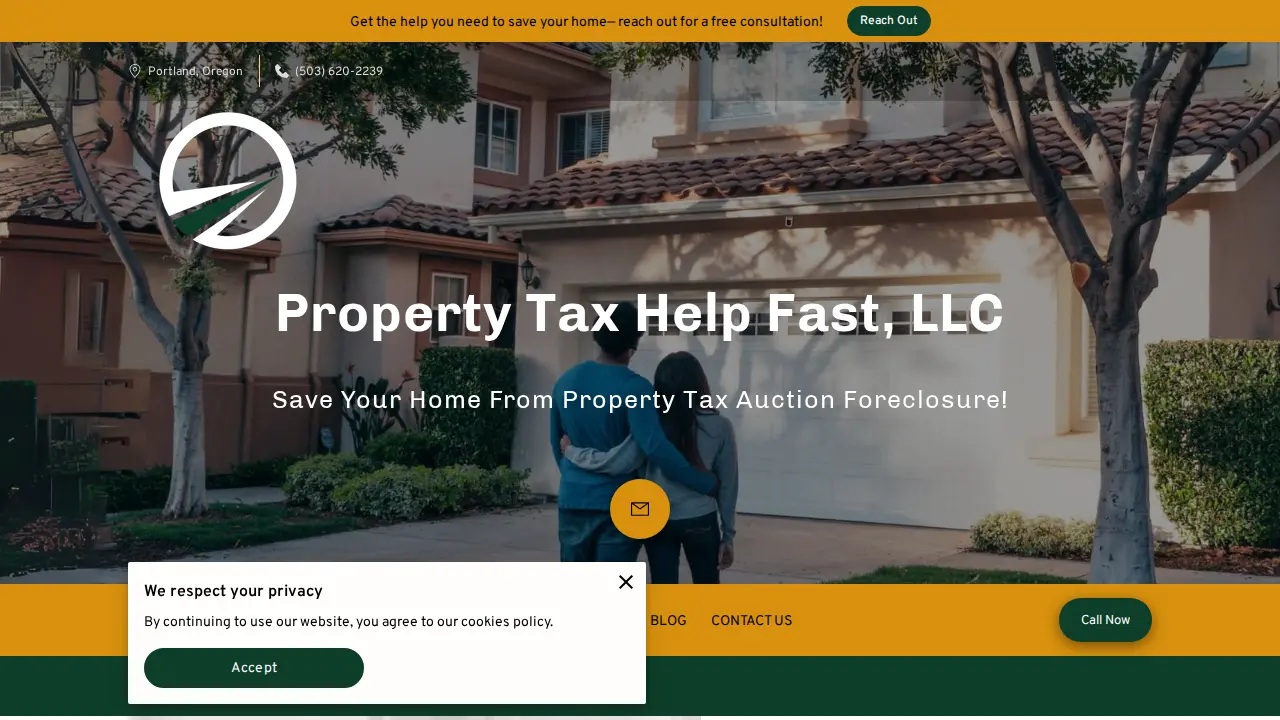 Property Tax Help Fast page