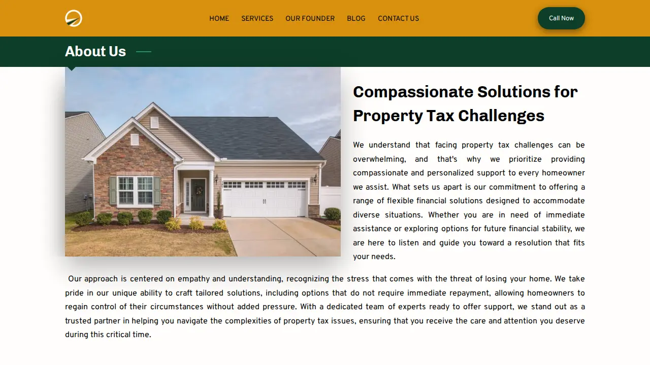 Property Tax Help Fast page