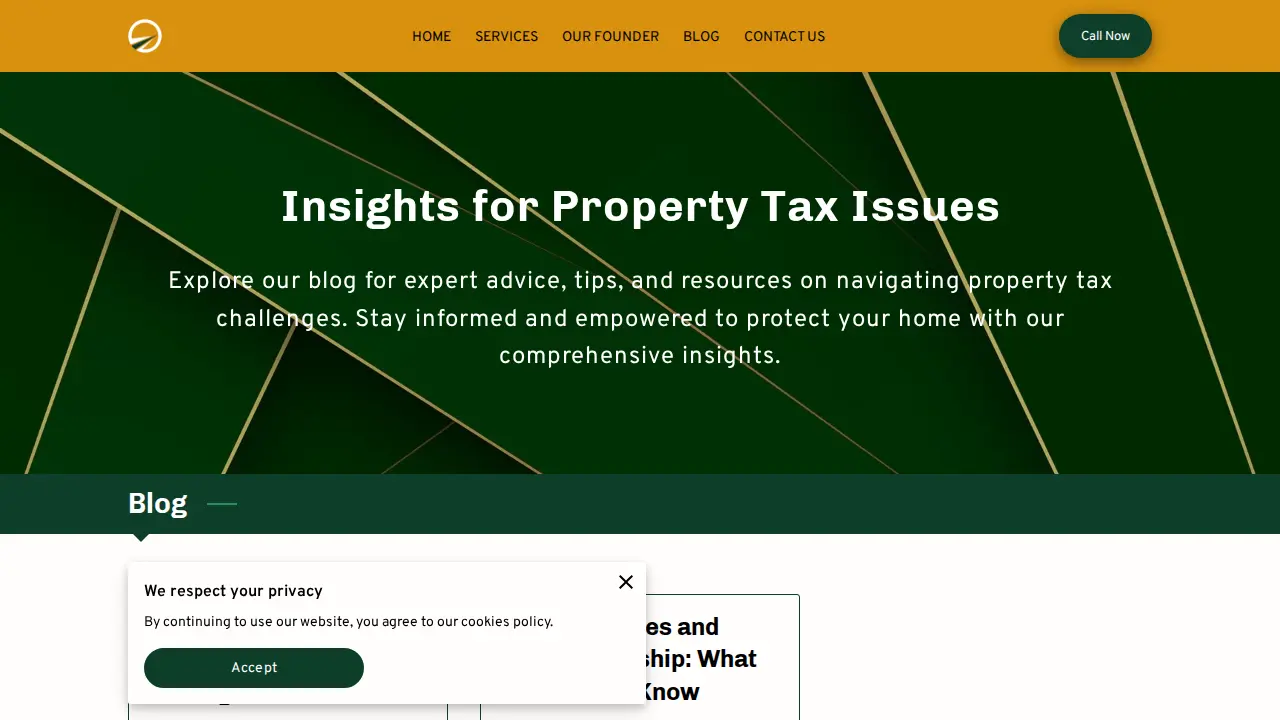 Property Tax Help Fast page
