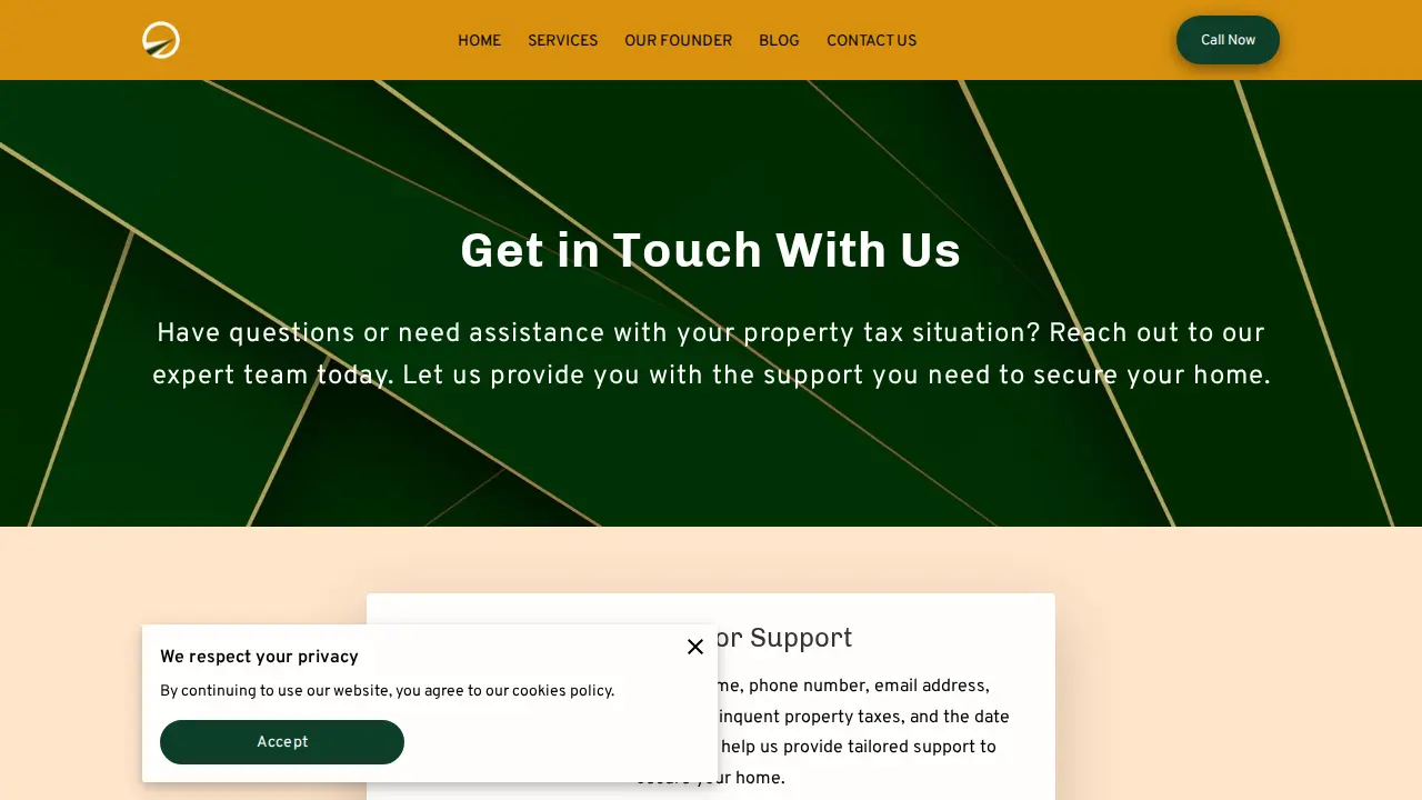 Property Tax Help Fast page