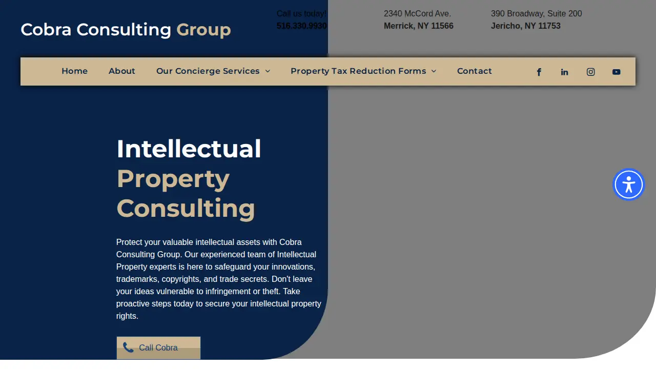 Cobra Consulting Group page