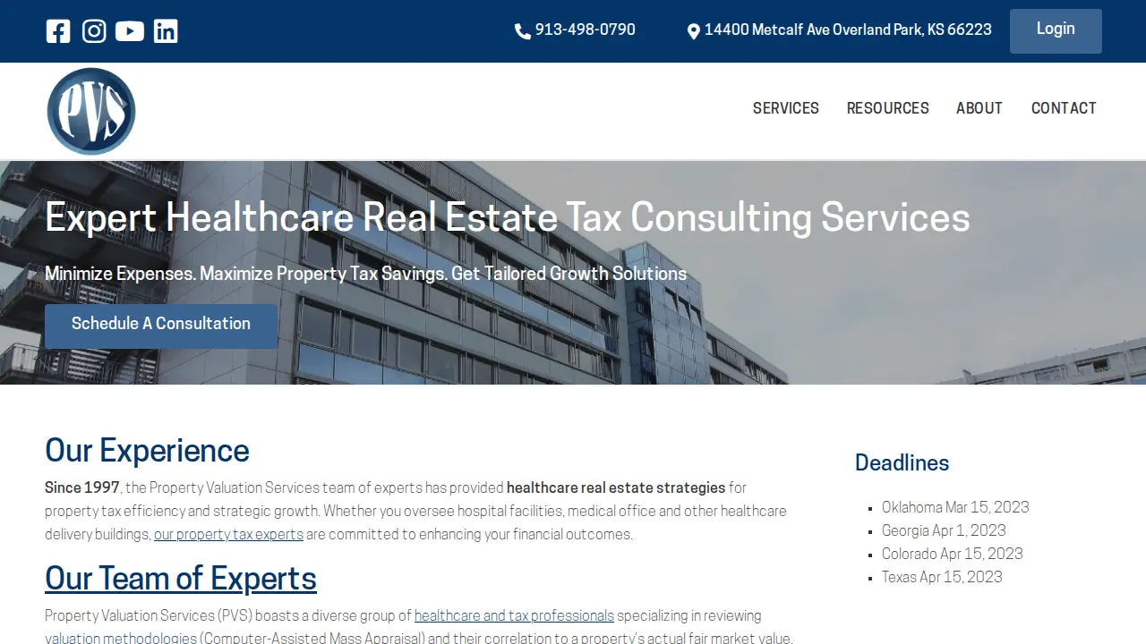 Property Valuation Services - Arlington page