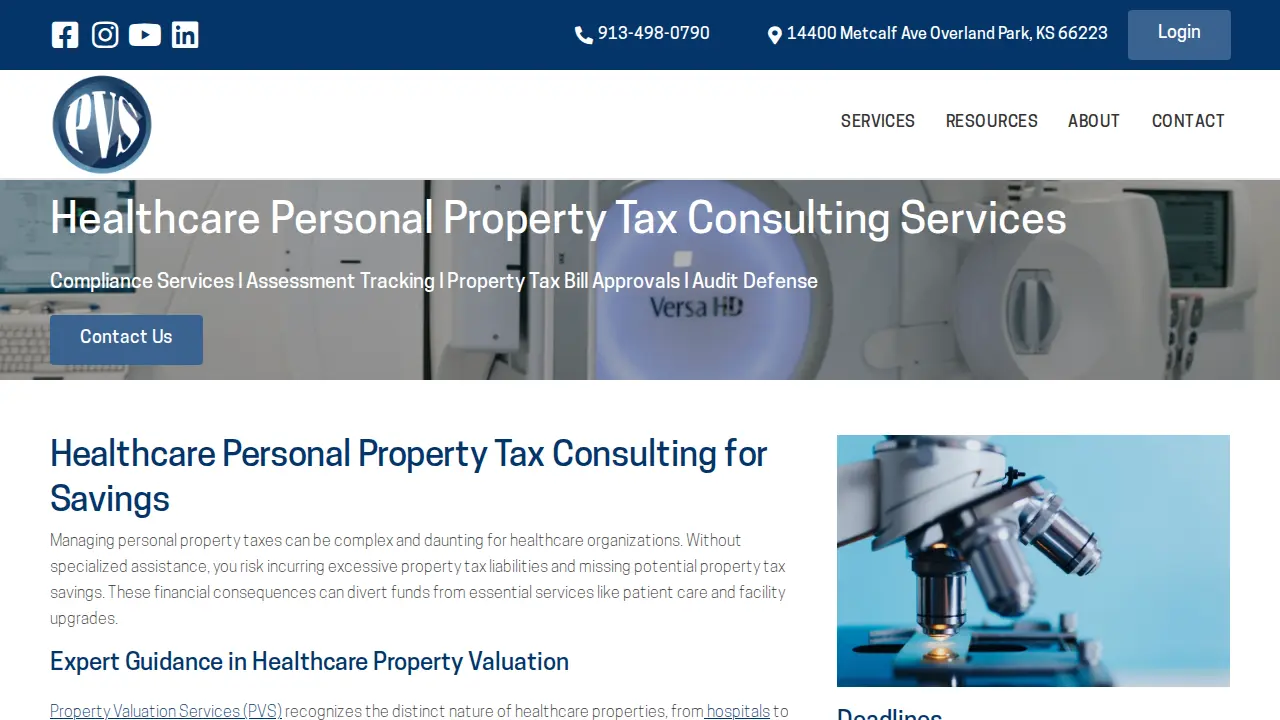Property Valuation Services - Arlington page