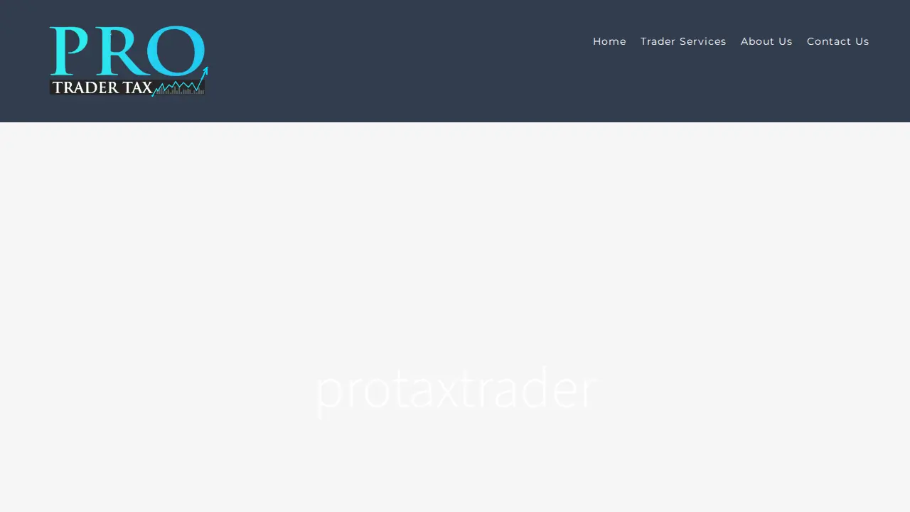 Pro Trader Tax, LLC page