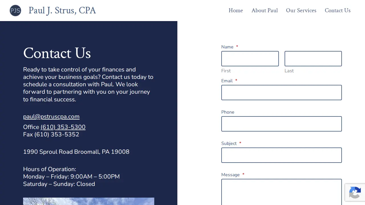 Strus Paul CPA page