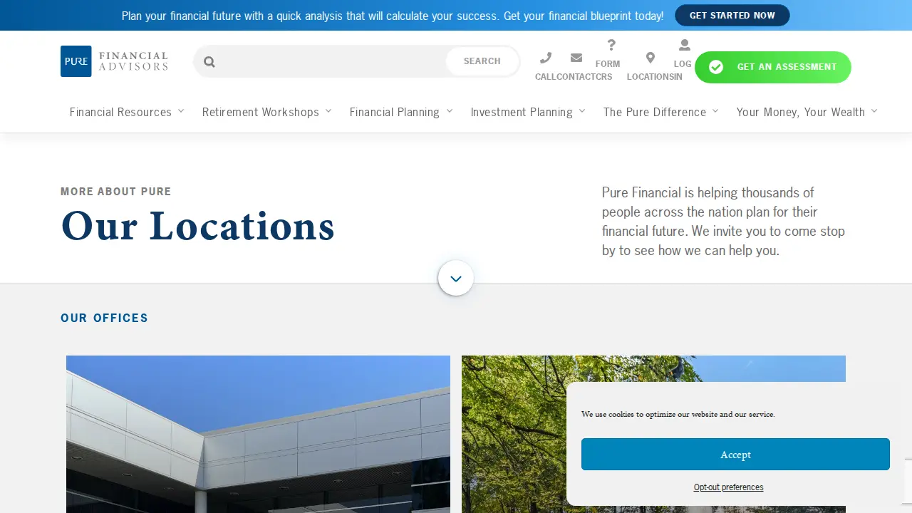 Pure Financial Advisors, LLC page