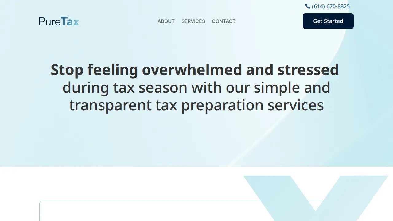 PureTax, LLC page