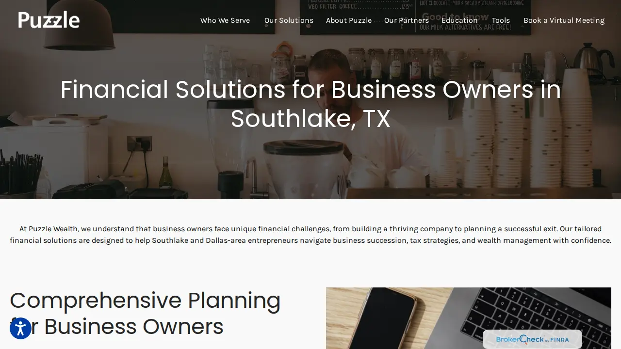 Puzzle Wealth Solutions, LLC® page
