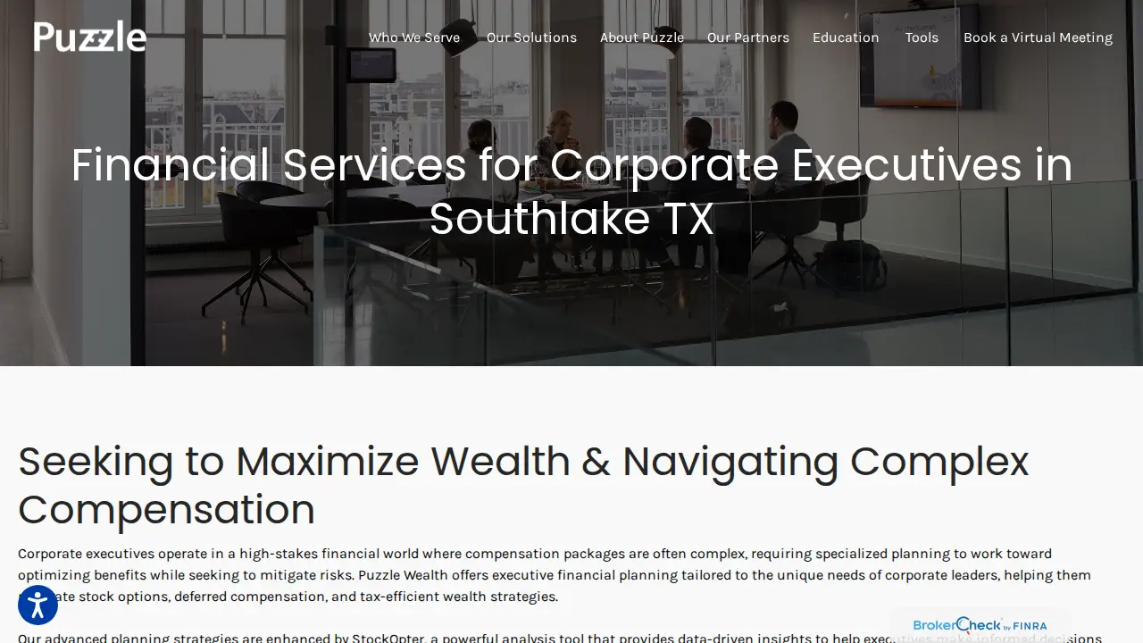 Puzzle Wealth Solutions, LLC® page