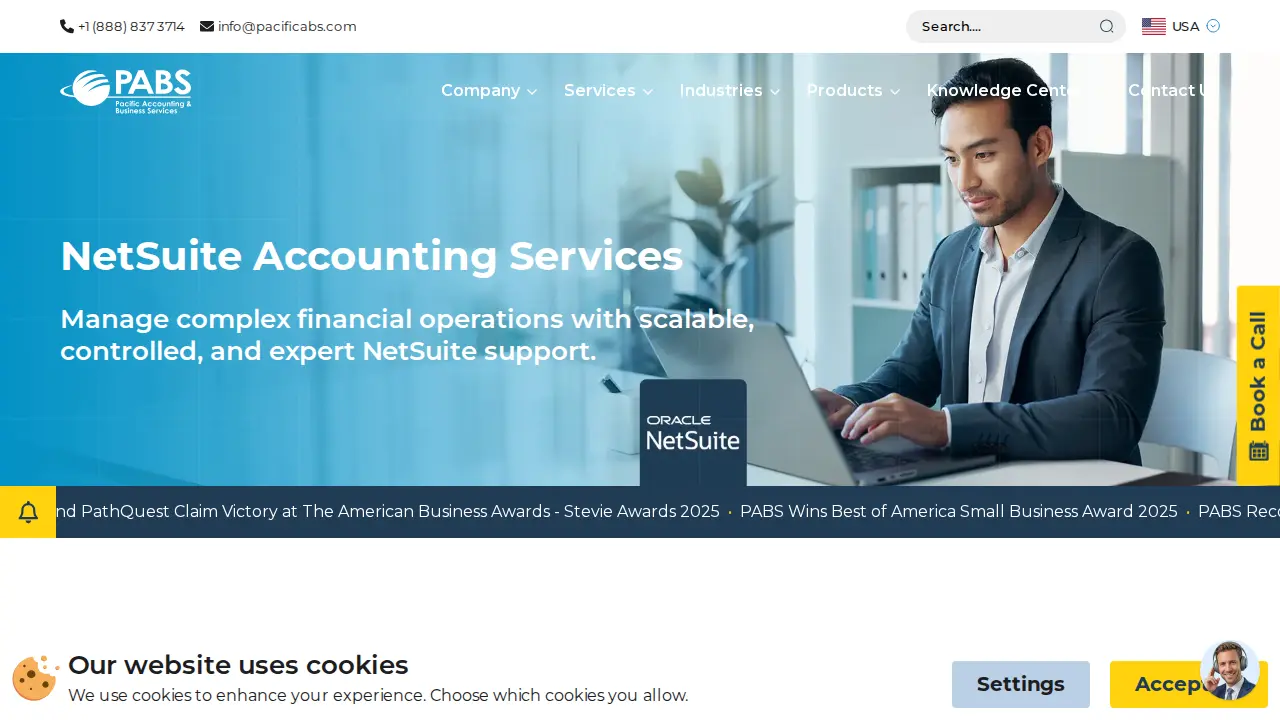 Pacific Accounting & Business Services (PABS) page