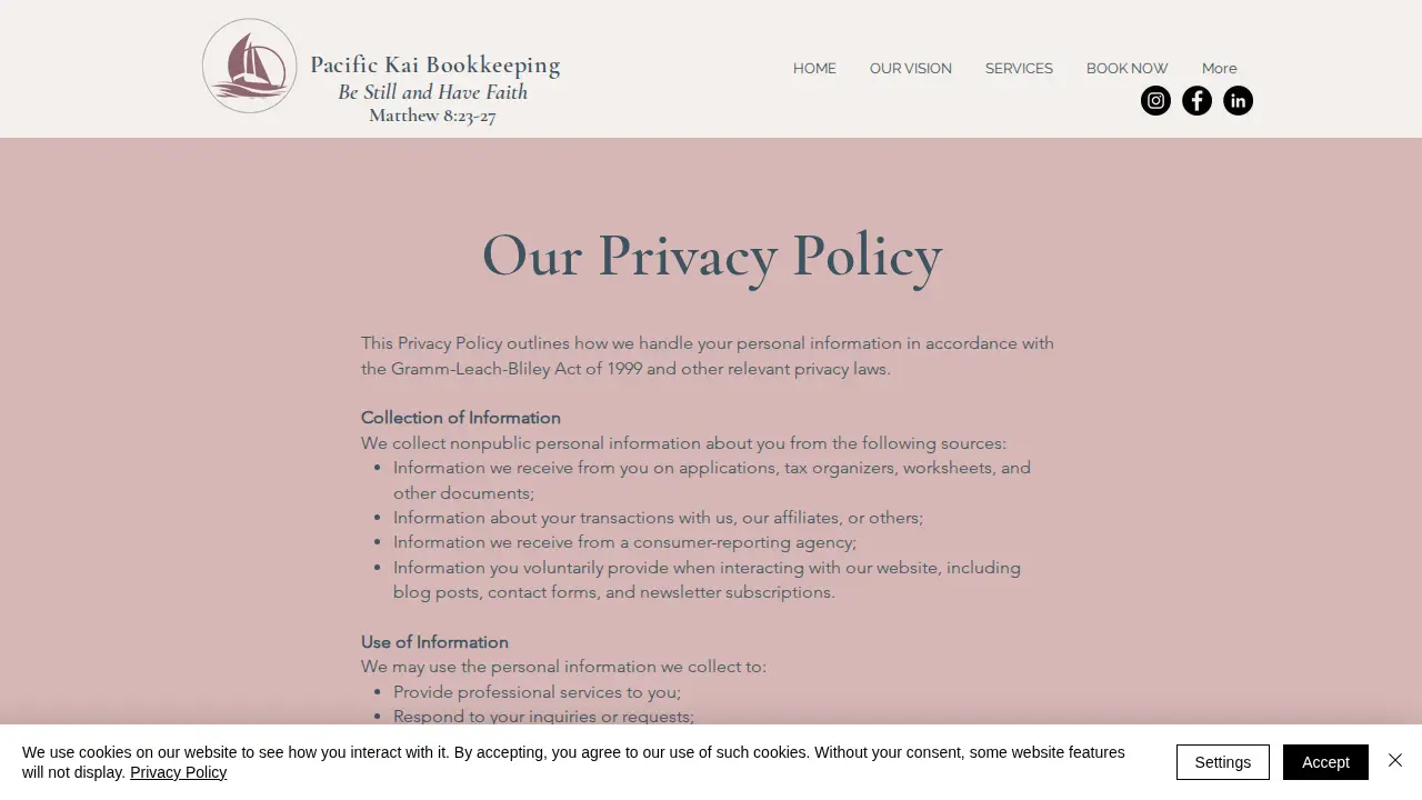 Pacific Kai Bookkeeping, LLC page