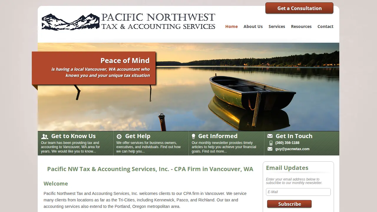 Pacific Northwest Tax and Accounting Services, Inc.