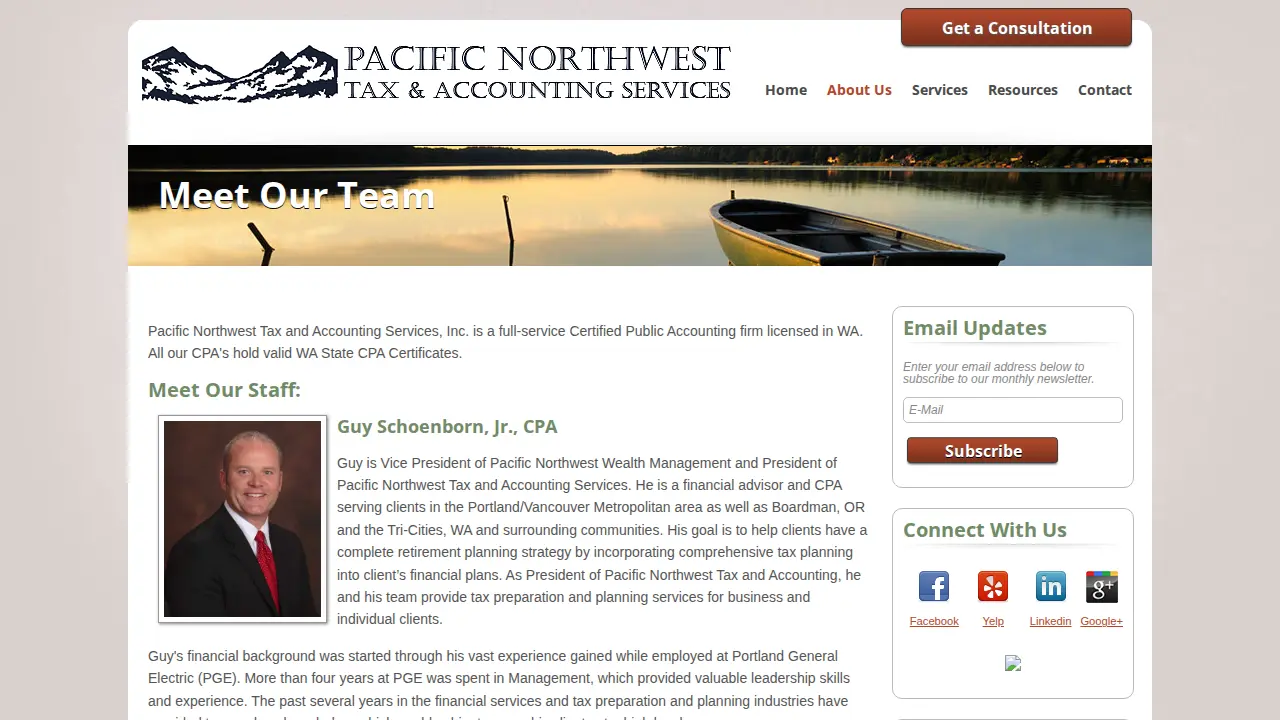 Pacific Northwest Tax and Accounting Services, Inc. page