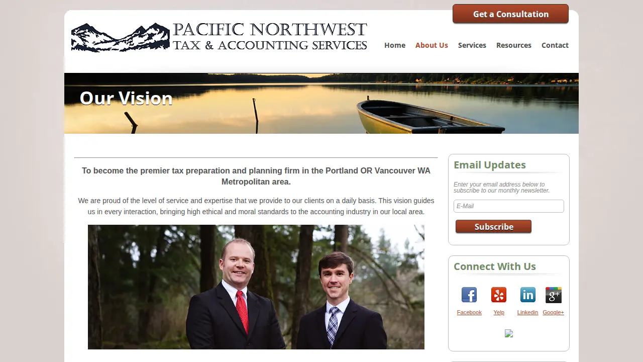 Pacific Northwest Tax and Accounting Services, Inc. page