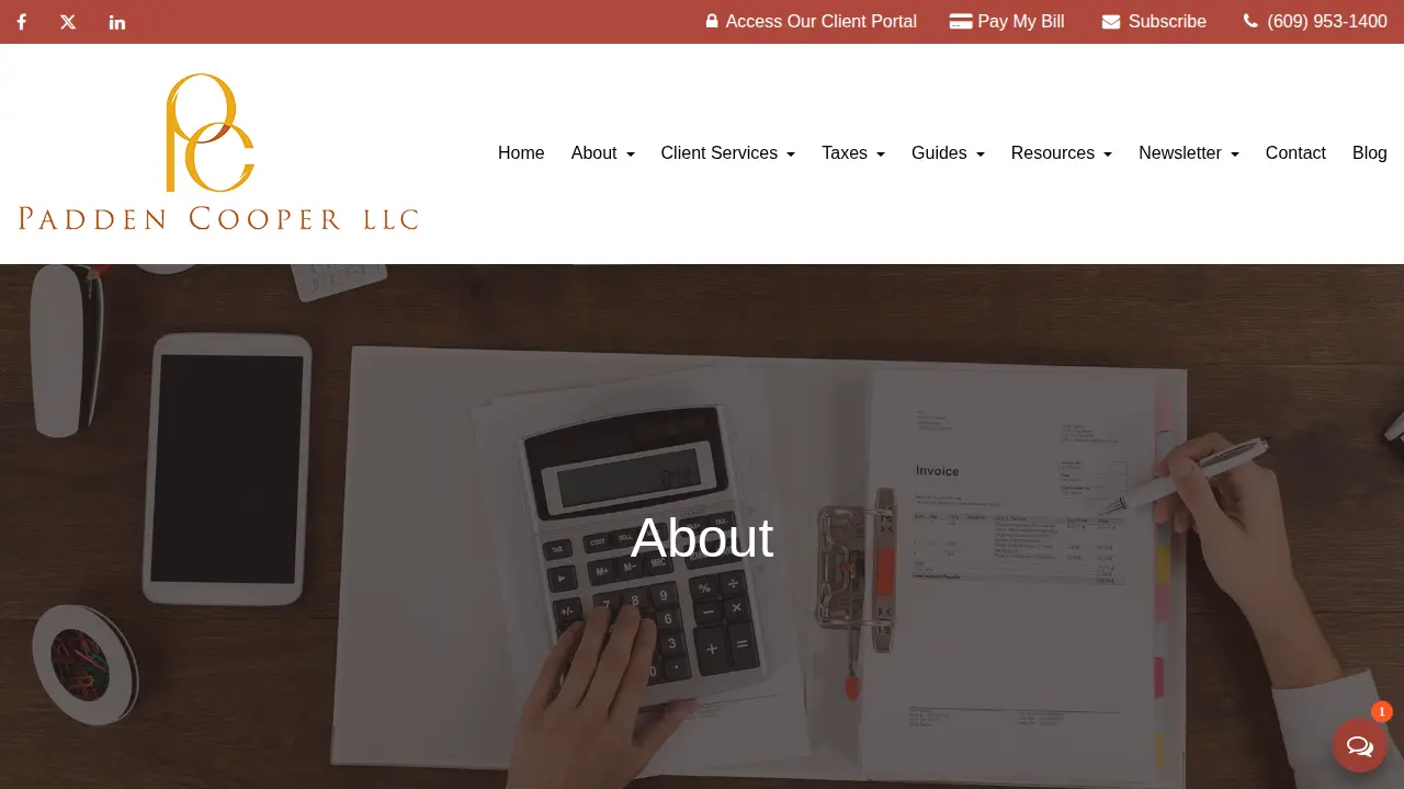 PADDEN COOPER LLC page