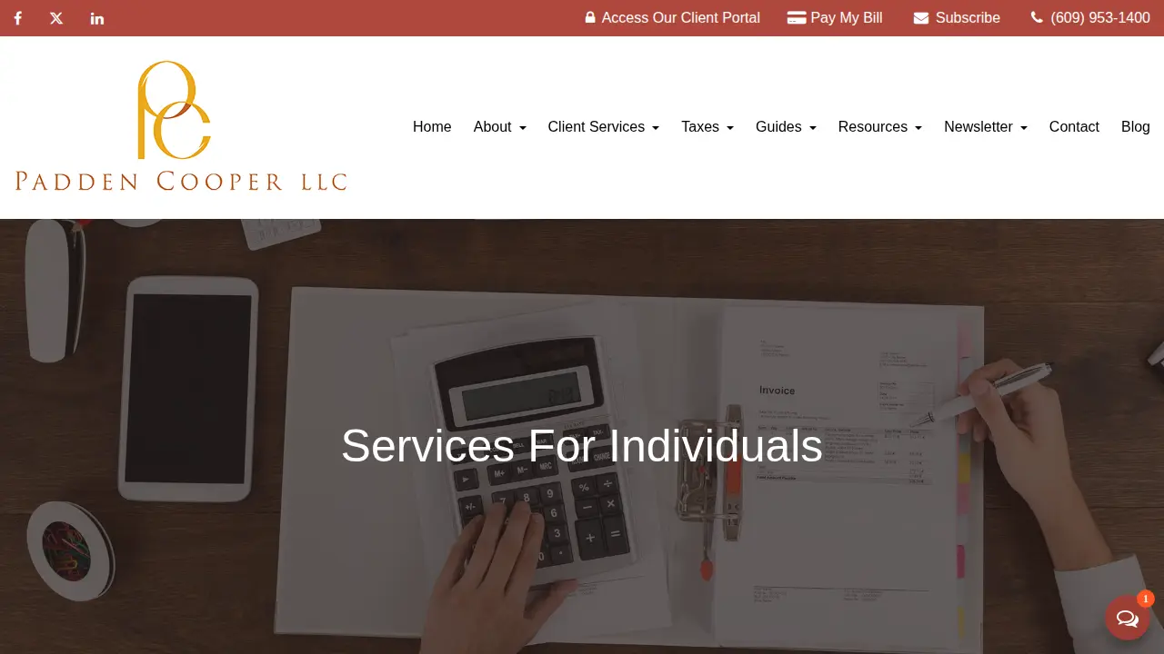 PADDEN COOPER LLC page
