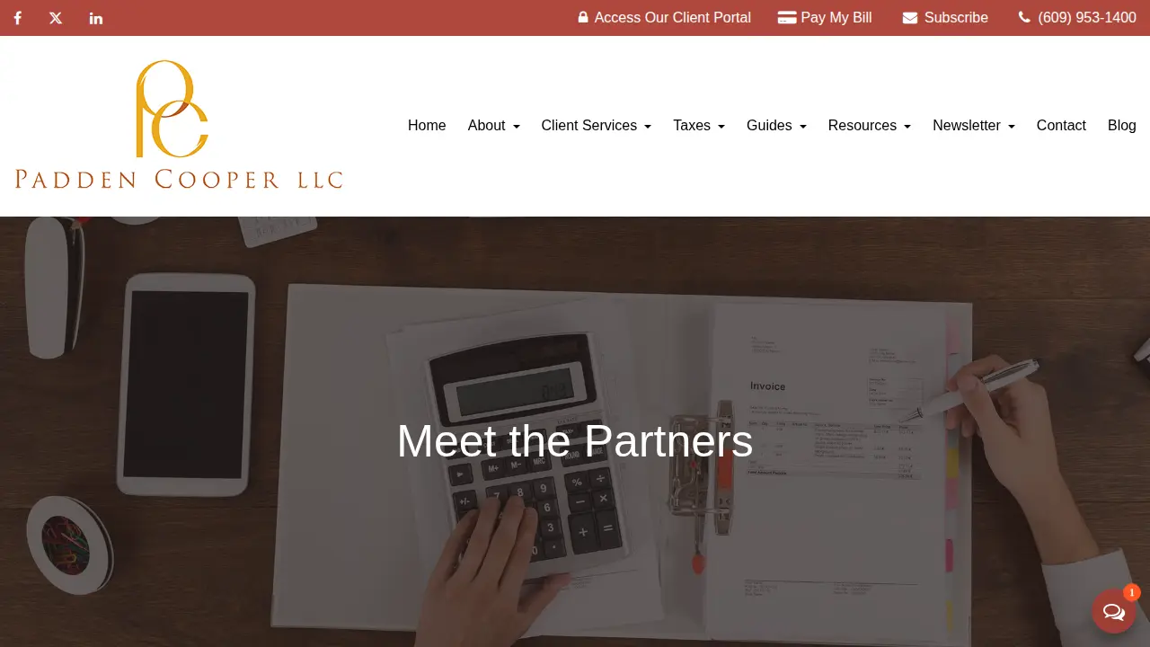 PADDEN COOPER LLC page