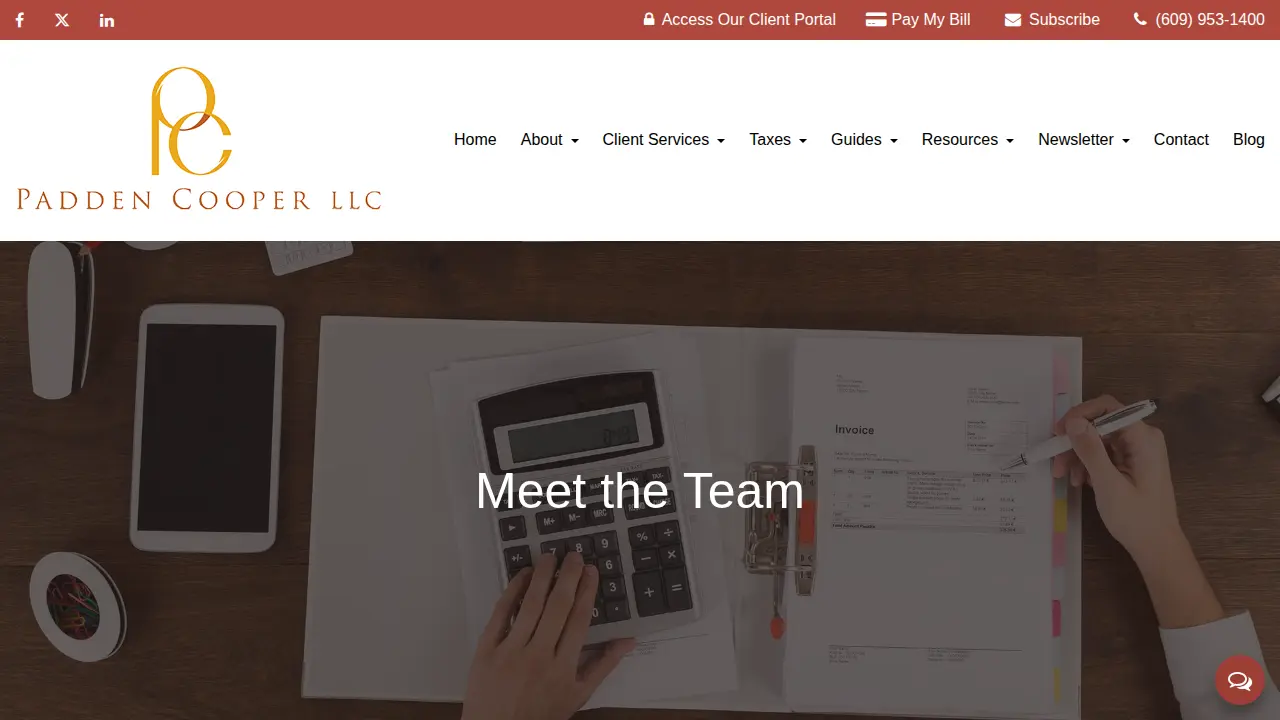 PADDEN COOPER LLC page