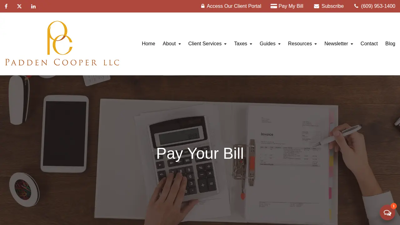 PADDEN COOPER LLC page