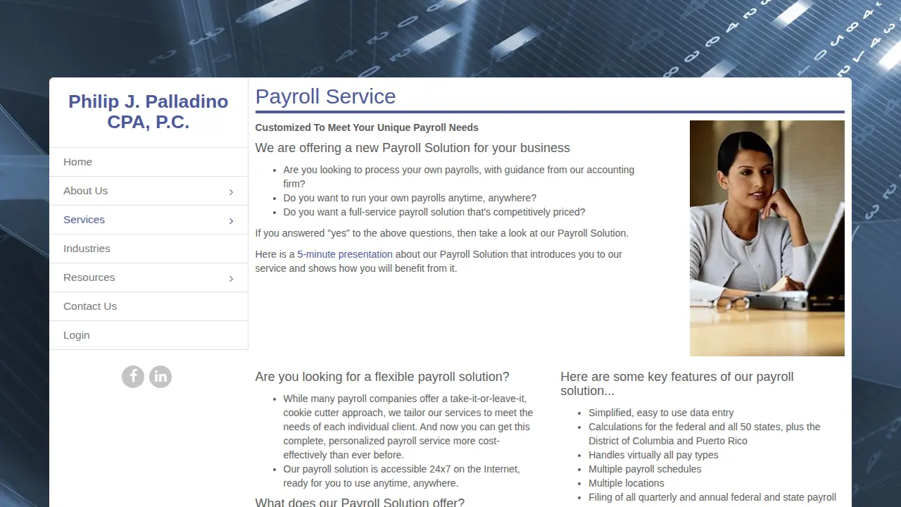 Philip J. Palladino page
