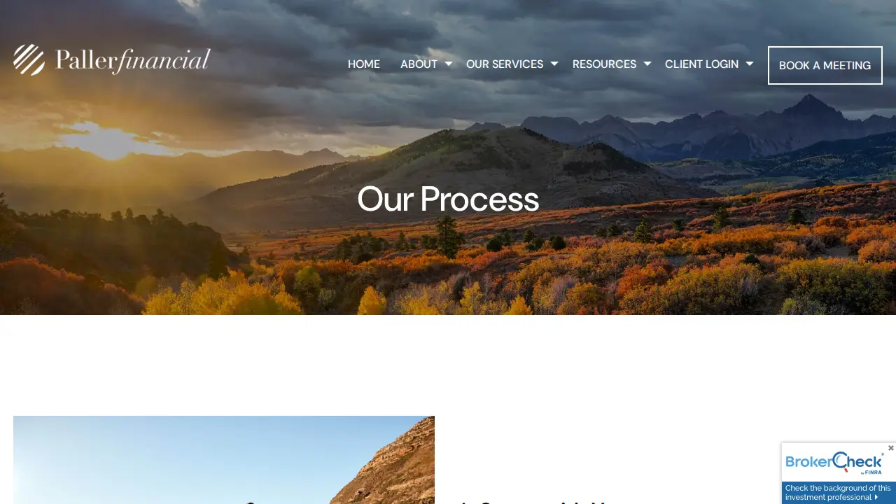 Paller Financial Services page