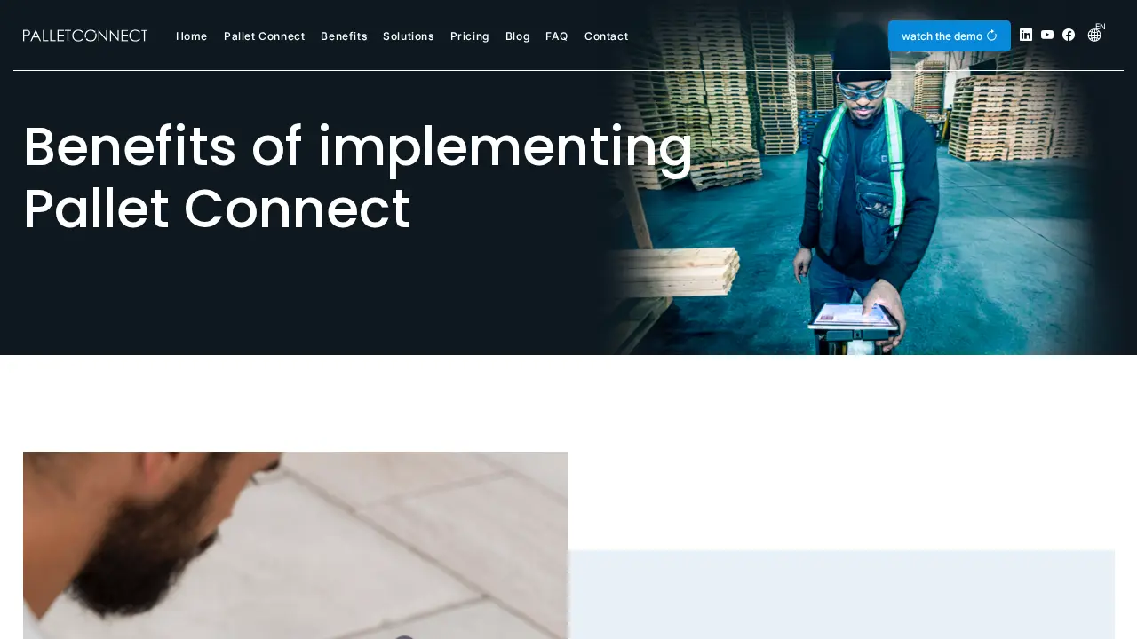 Pallet Connect page