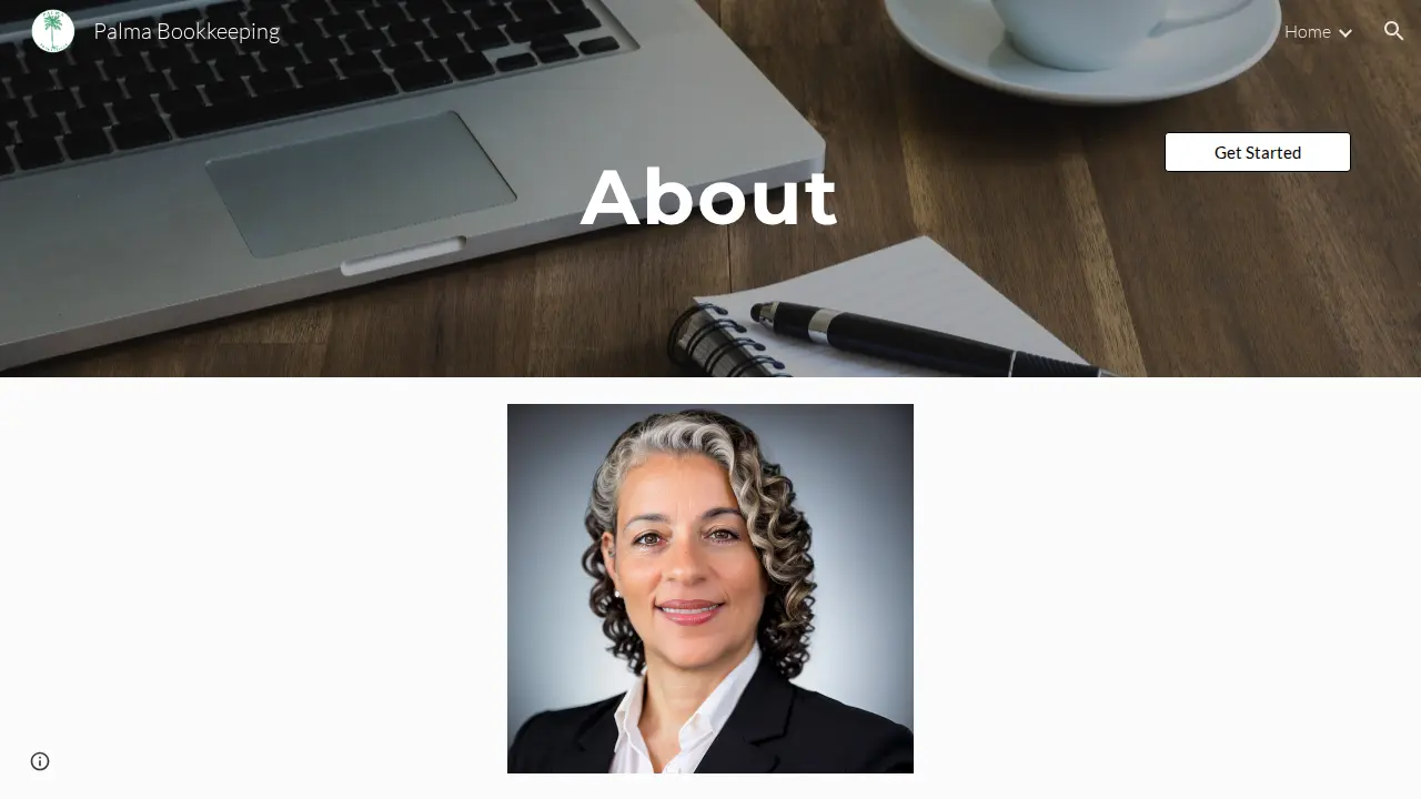Palma Bookkeeping page