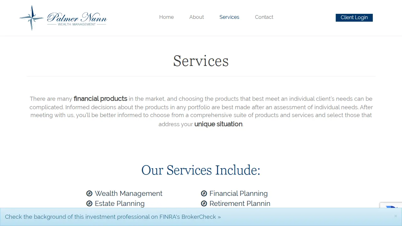 Palmer Nunn Wealth Management LLC page